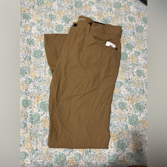 Kenneth Cole Other - Kenneth Cole Men's Brown Chinos - Slim Fit tech pant | 34x32